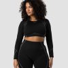 Naiset ICIW Seamless | Blick Seamless Crop Top Black