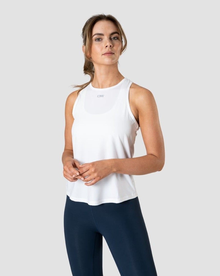 Naiset ICIW Topit | High Neck Tank Top White