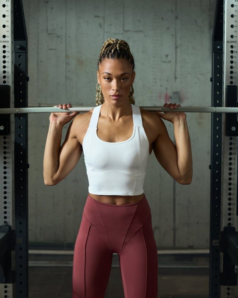 Naiset ICIW Urheiluliivit | Reboot 2-In-1 Sports Bra White
