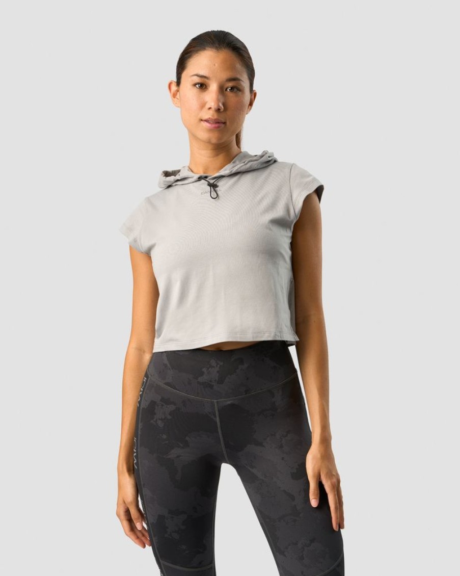 Naiset ICIW T-Paidat | Ultimate Training Hoodie T-Shirt Grey