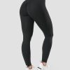 Naiset ICIW Trikoot & Leggingsit | Scrunch V-Shape Tights Black Wmn
