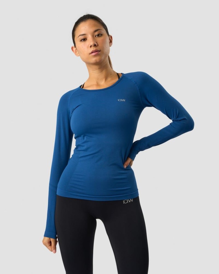 Naiset ICIW Seamless | Everyday Seamless Ls Dark Navy