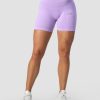 Naiset ICIW Seamless | Ribbed Define Seamless Pocket Shorts Lavender