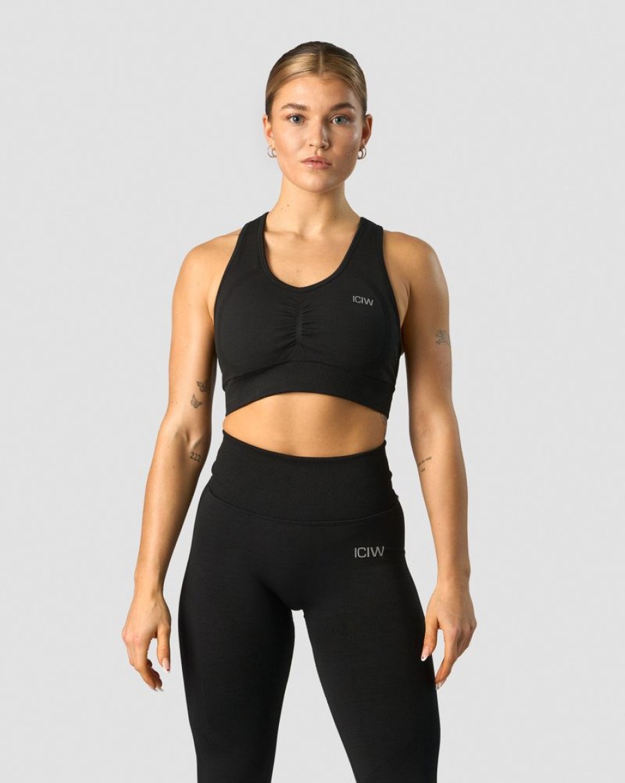 Naiset ICIW Urheiluliivit | Rush Seamless Sports Bra Black