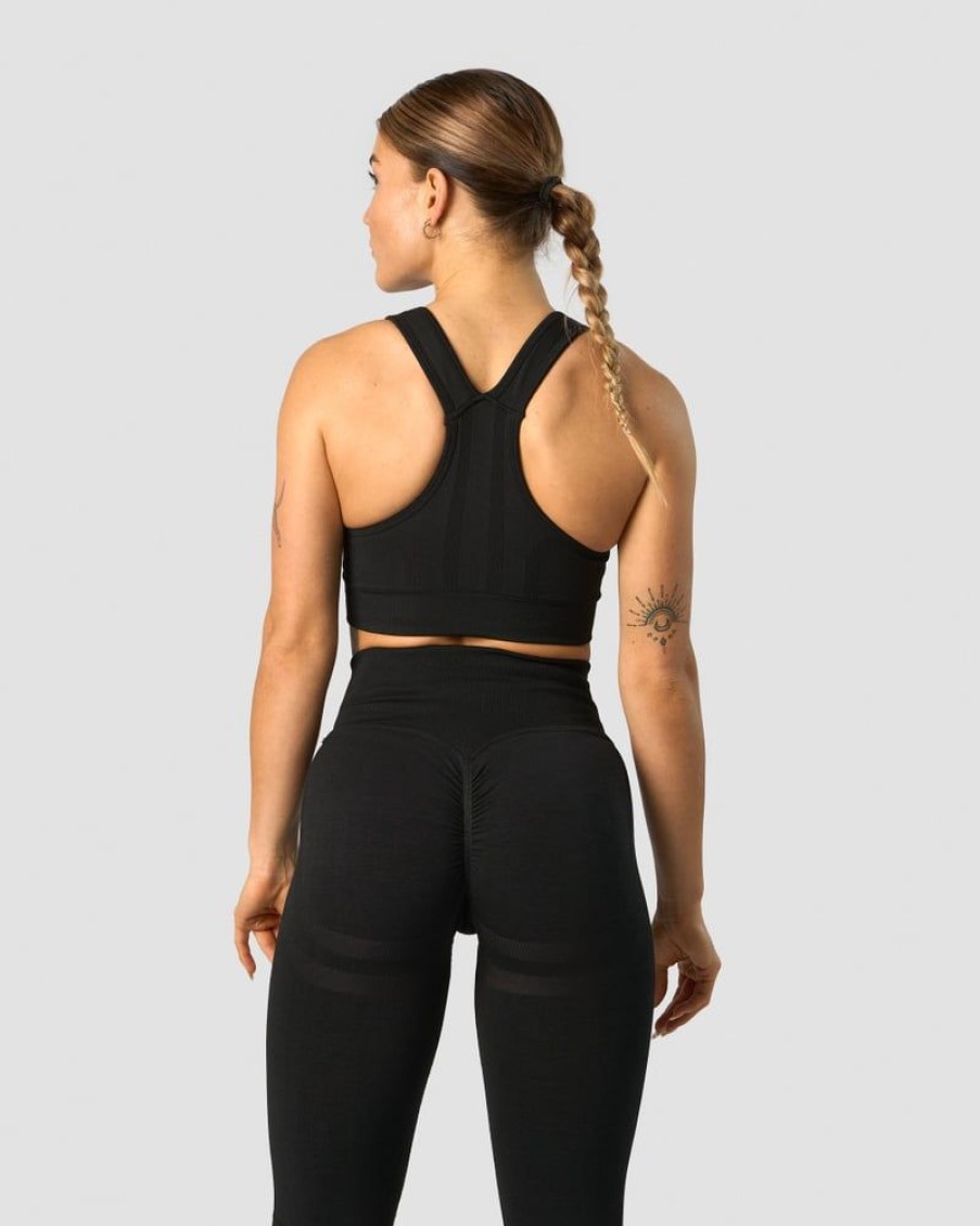 Naiset ICIW Urheiluliivit | Rush Seamless Sports Bra Black