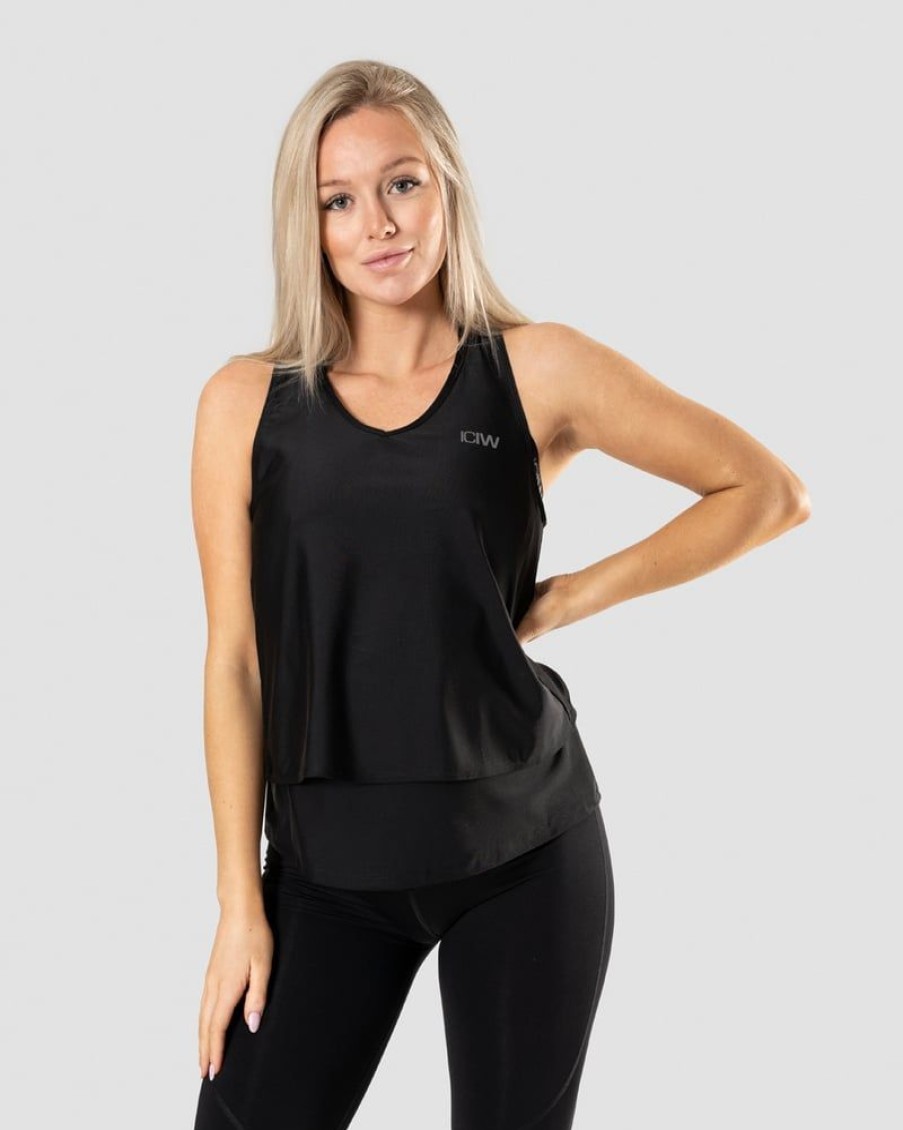 Naiset ICIW Topit | Maternity Nursing Tank Top Black