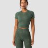 Naiset ICIW Seamless | Camo Seamless T-Shirt Green