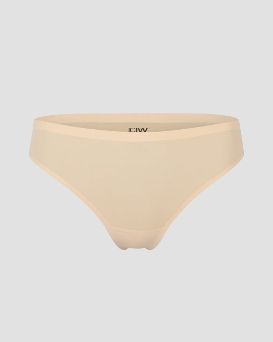 Naiset ICIW Alusvaatteet | Invisible Thong Beige