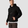 Miehet ICIW Pitkahihaiset Paidat | Everyday Hoodie Side Logo Men Black