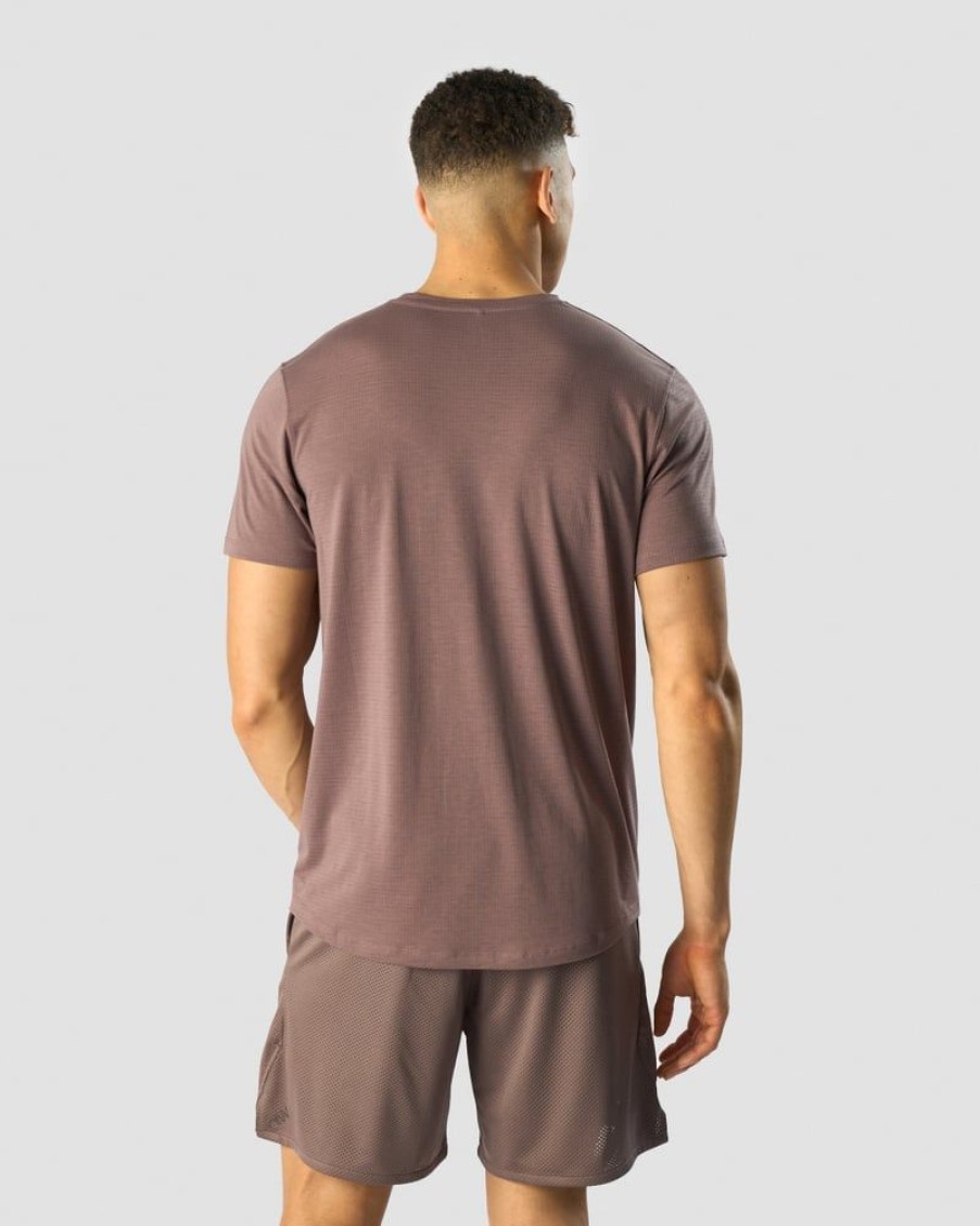 Miehet ICIW T-Paidat | Revive Dri-Release T-Shirt Dusty Brown