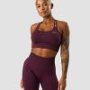 Naiset ICIW Urheiluliivit | Define Seamless Sports Bra Maroon