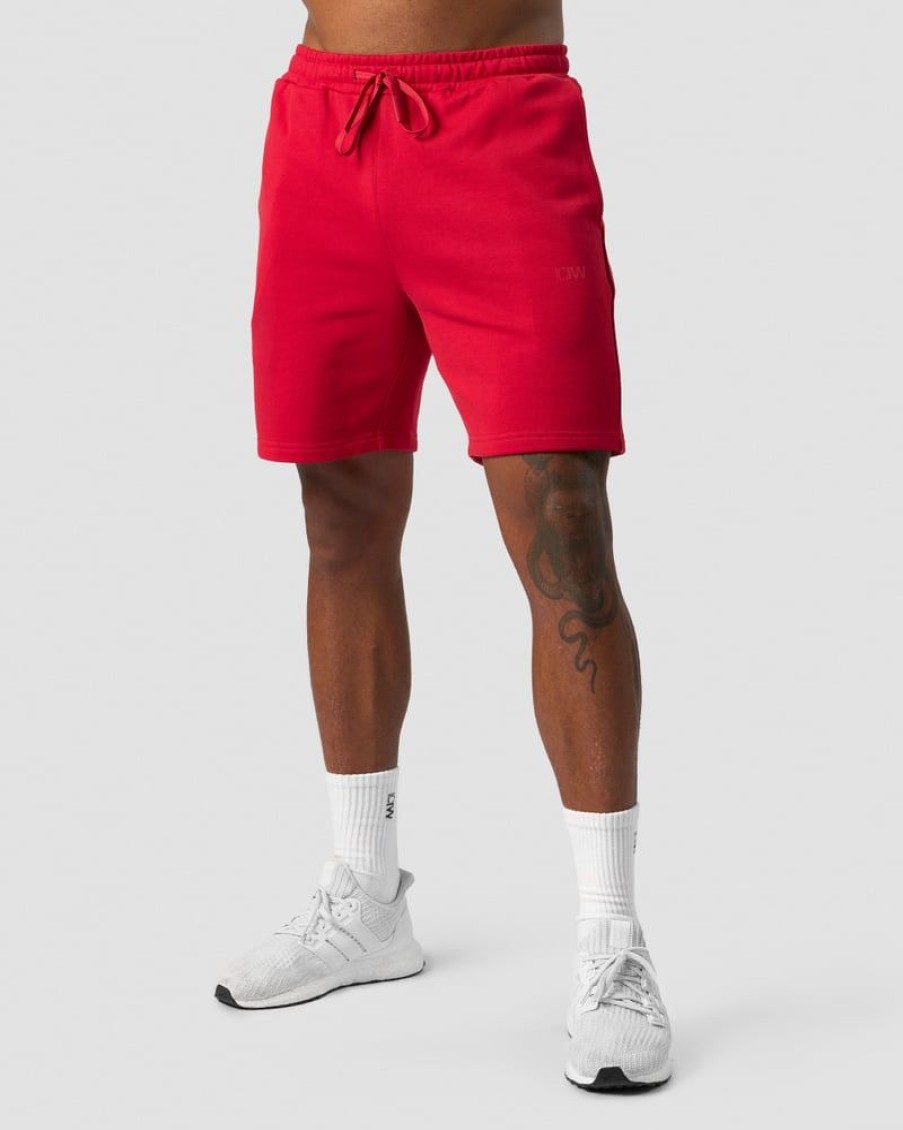 Miehet ICIW Shortsit | Training Club Sweat Shorts Men Red