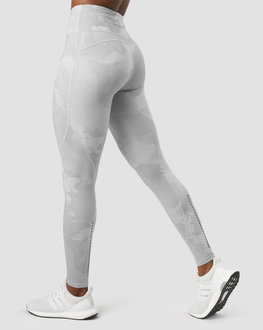 Naiset ICIW Trikoot & Leggingsit | Ultimate Training Tights Wmn Grey Camo