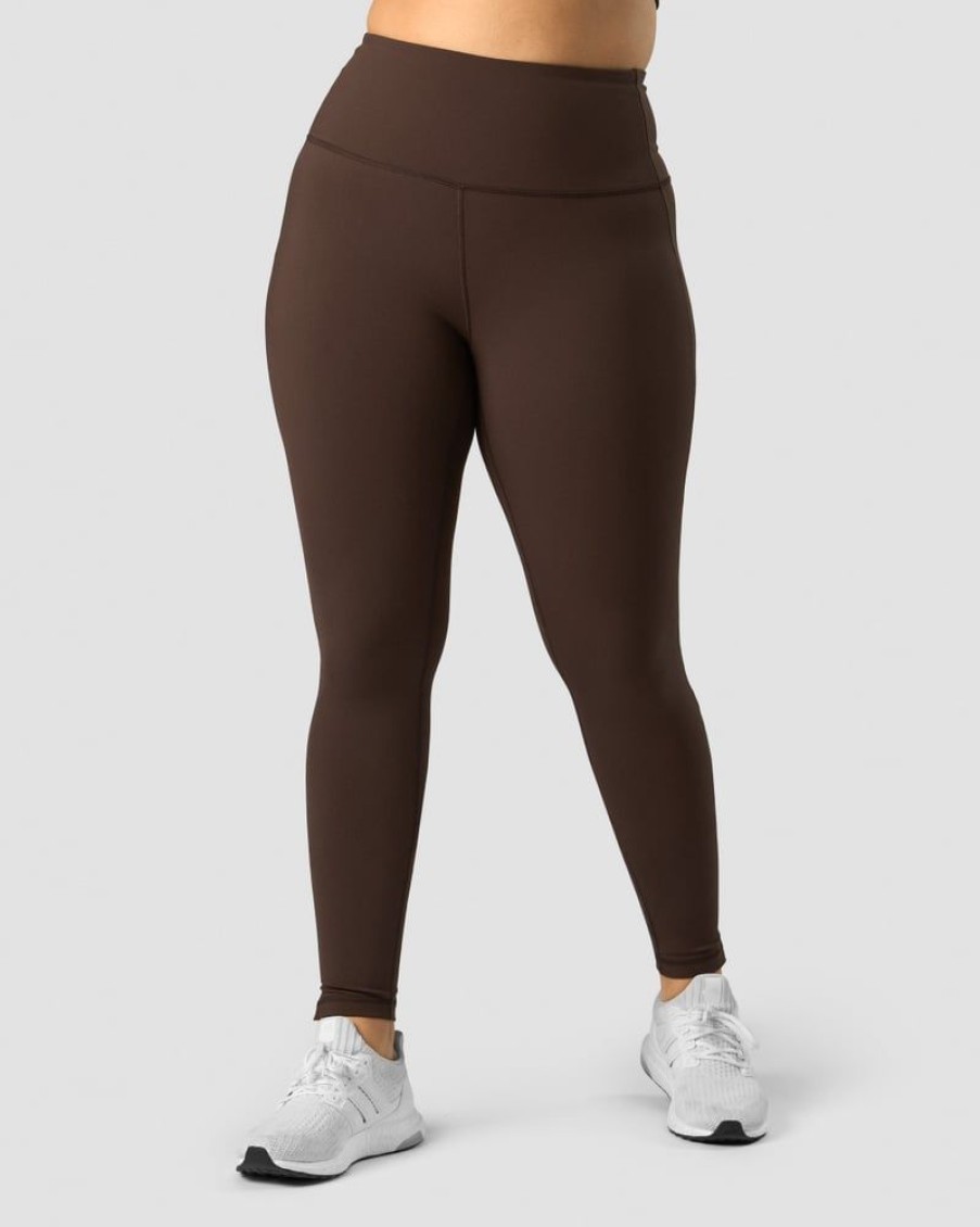 Naiset ICIW Trikoot & Leggingsit | Stride Tights Wmn Dark Brown