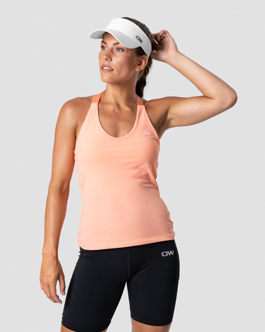 Naiset ICIW Topit | Smash Padel 2-In-1 Tank Top Coral