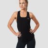 Naiset ICIW Topit | Everyday Racerback Tank Top Black