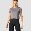 Naiset ICIW T-Paidat | Everyday Cropped T-Shirt Grey