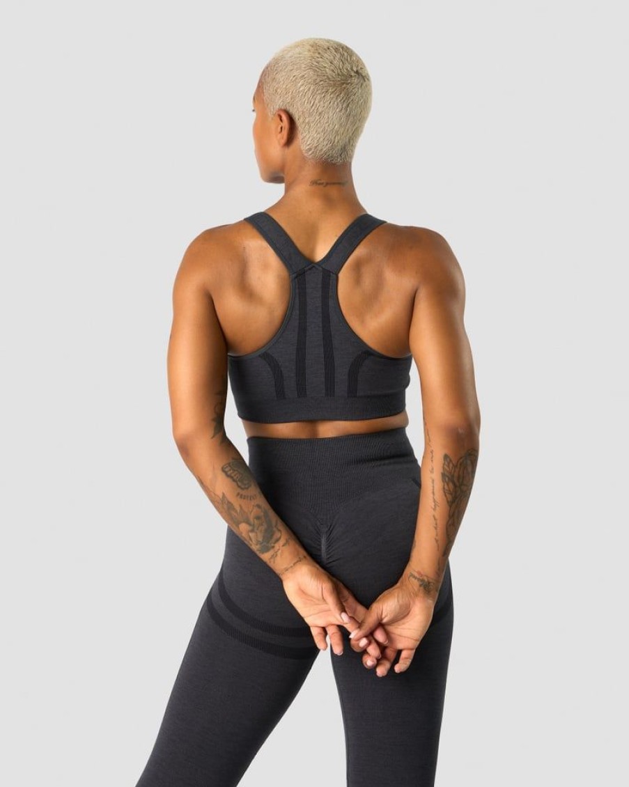 Naiset ICIW Urheiluliivit | Rush Seamless Sports Bra Graphite