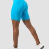 Naiset ICIW Shortsit | Scrunch V-Shape Biker Shorts Blue