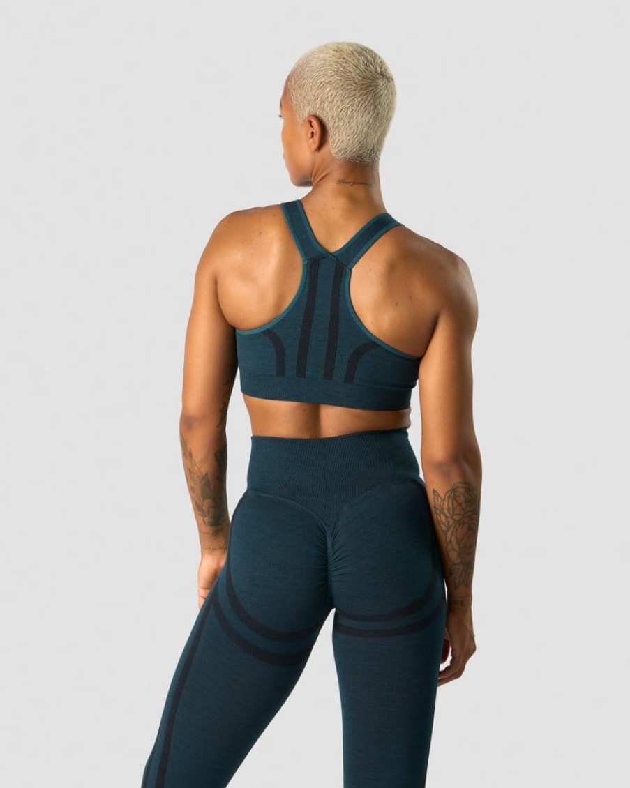 Naiset ICIW Urheiluliivit | Rush Seamless Sports Bra Dk Teal