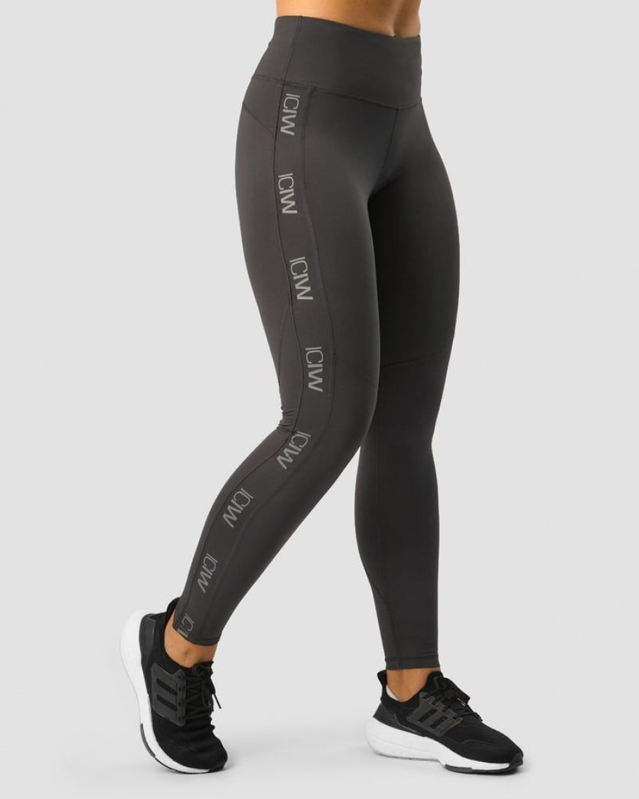 Naiset ICIW Trikoot & Leggingsit | Ultimate Tights W Graphite