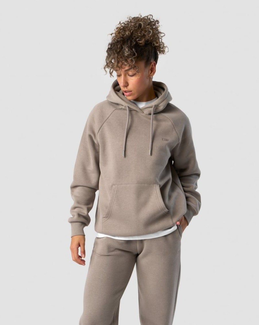 Naiset ICIW Pitkahihaiset Paidat | Everyday Hoodie Wmn Greige
