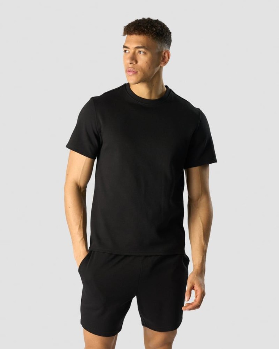Miehet ICIW T-Paidat | Revive Heavy T-Shirt Men Black