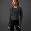 Naiset ICIW Pitkahihaiset Paidat | Reboot Mesh Long Sleeve Night Green