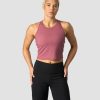 Naiset ICIW Topit | Nimble Cropped Tank Top Wild Berry