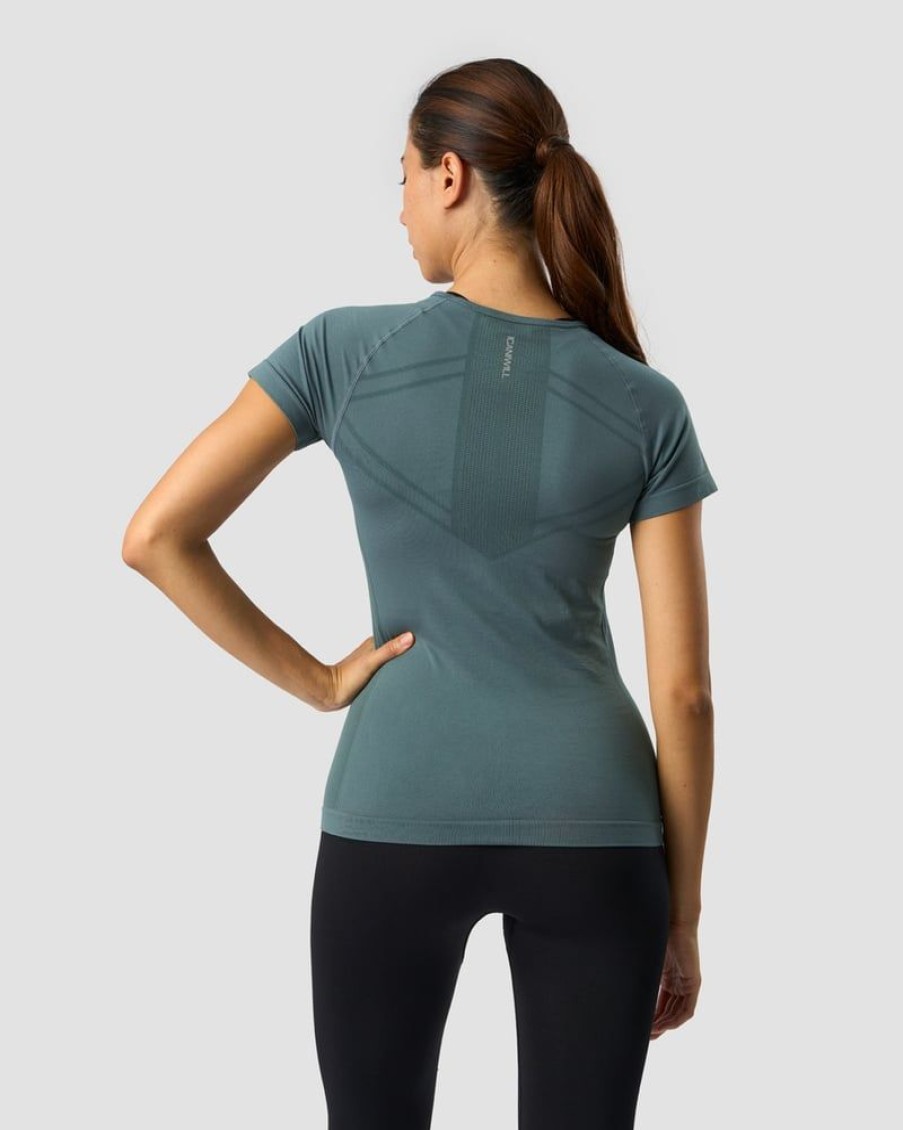 Naiset ICIW Seamless | Everyday Seamless T-Shirt Jungle Green