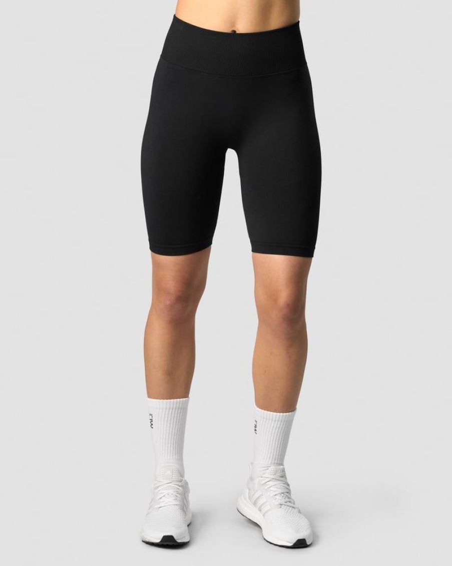 Naiset ICIW Seamless | Define Seamless V-Shape Biker Shorts Black