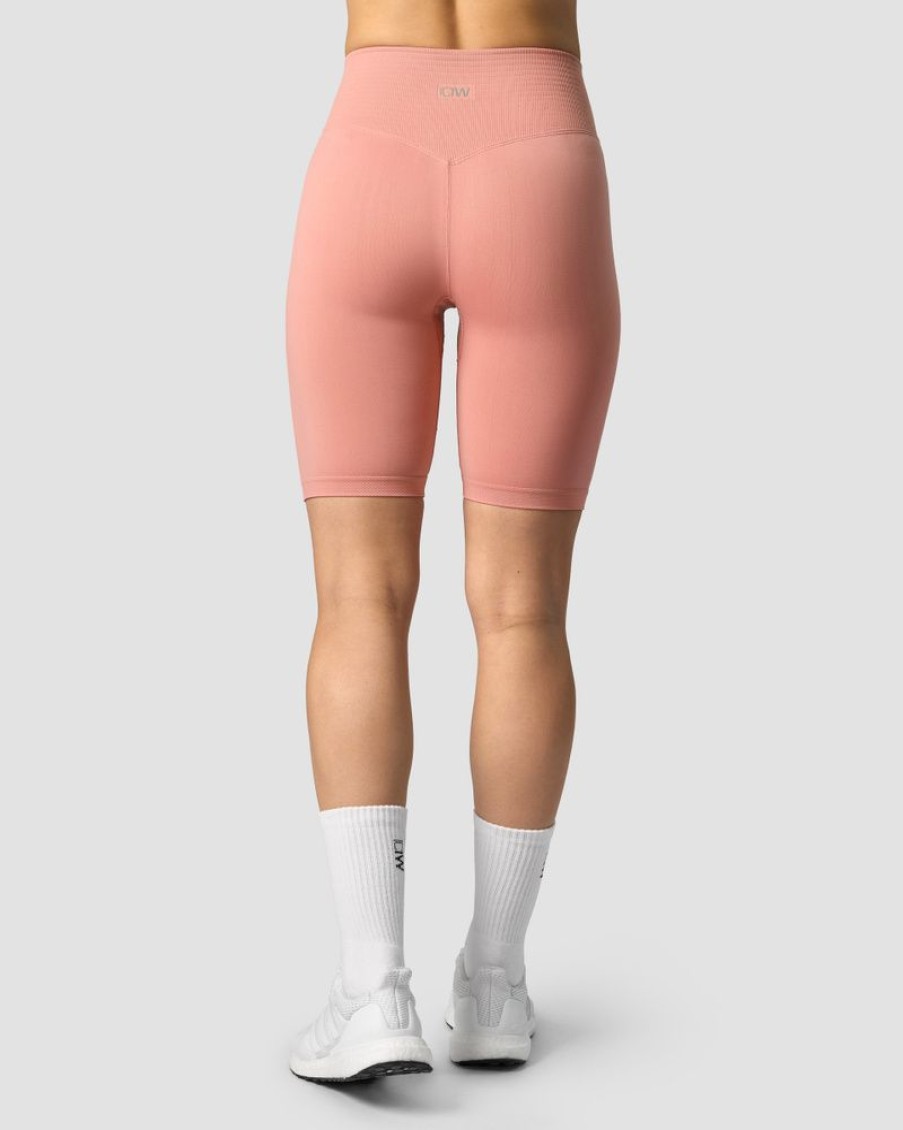 Naiset ICIW Seamless | Define Seamless V-Shape Biker Shorts Light Rust