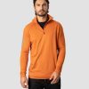 Miehet ICIW Pitkahihaiset Paidat | Ultimate Training 1/4 Zip Burnt Orange