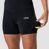 Naiset ICIW Shortsit | Smash Padel Shorts Black Wmn