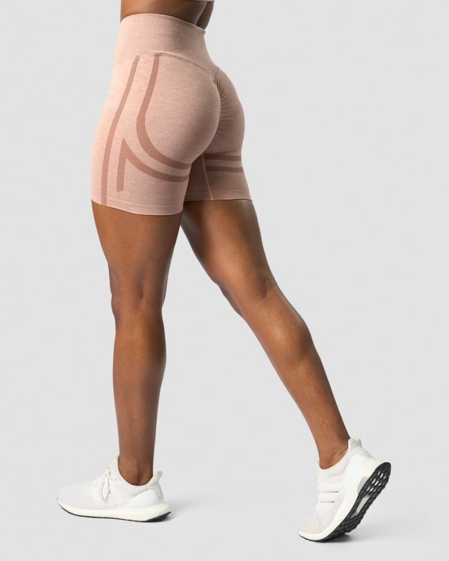 Naiset ICIW Seamless | Rush Seamless Shorts Mauve