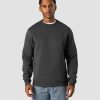 Miehet ICIW Pitkahihaiset Paidat | Everyday Crewneck Side Logo Men Dark Grey