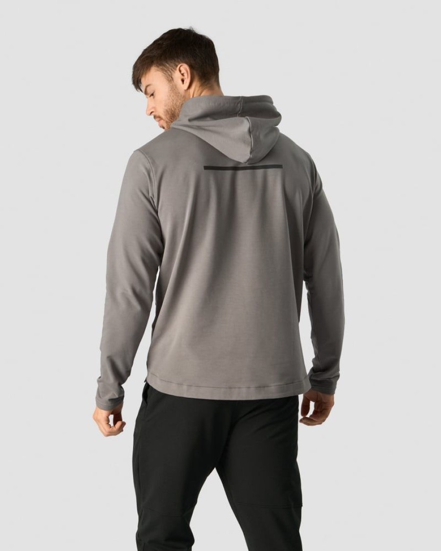 Miehet ICIW Hupparit | Stride Hoodie Men Grey