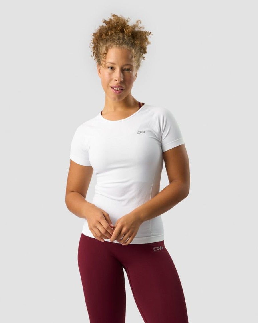 Naiset ICIW Seamless | Everyday Seamless T-Shirt White