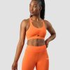 Naiset ICIW Urheiluliivit | Scrunch Adjustable Sports Bra Orange