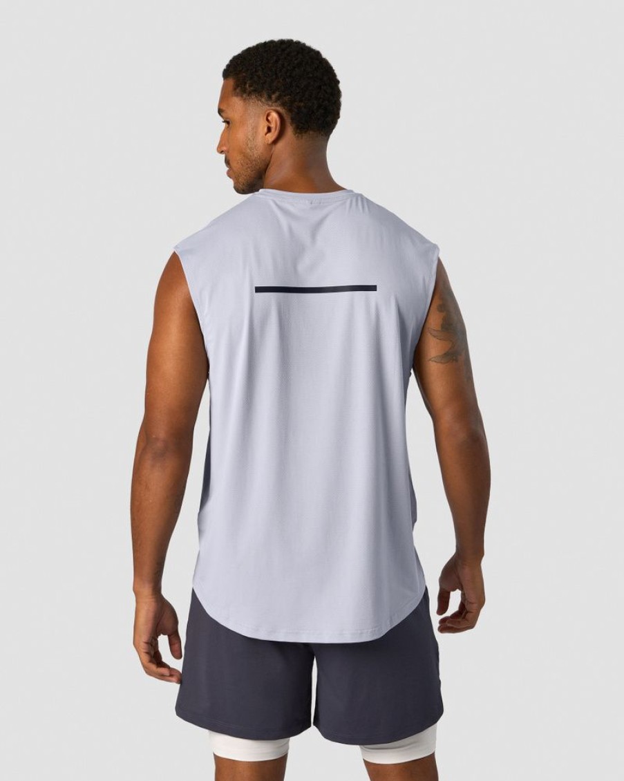 Miehet ICIW T-Paidat | Stride Sleeveless T-Shirt Men Light Blue
