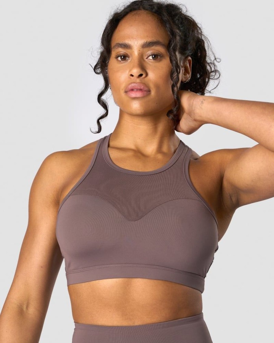 Naiset ICIW Urheiluliivit | Revive Mesh Sports Bra Dusty Brown