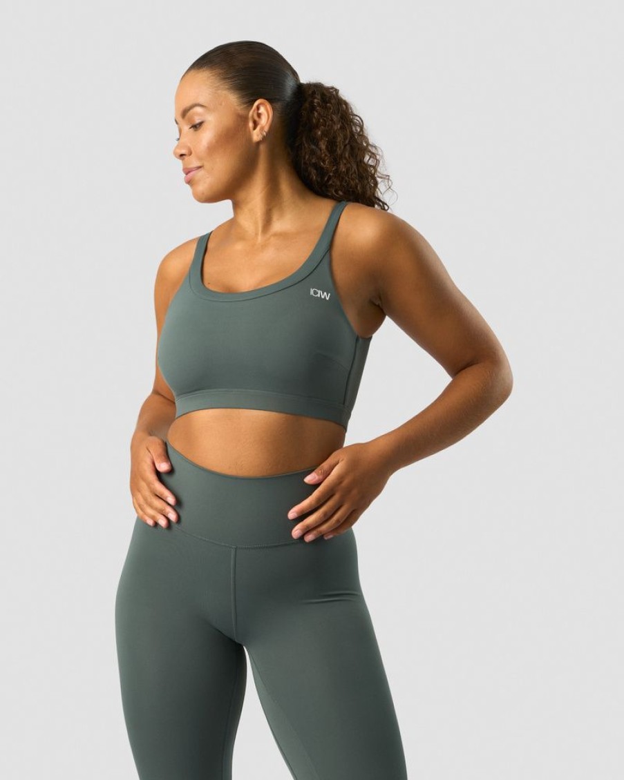 Naiset ICIW Urheiluliivit | Nimble Sports Bra Elm Green