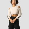 Naiset ICIW Pitkahihaiset Paidat | Stance Cropped Long Sleeve Wmn Beige