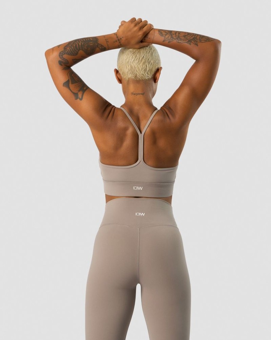 Naiset ICIW Urheiluliivit | Nimble Strappy Sports Bra Greige