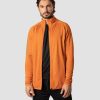 Miehet ICIW Pitkahihaiset Paidat | Ultimate Training Zipper Burnt Orange