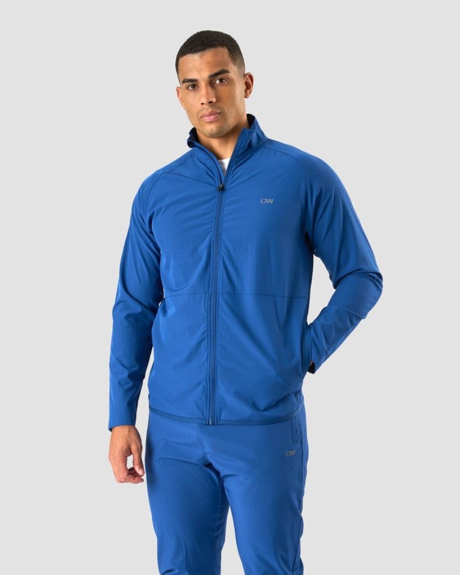 Miehet ICIW Pitkahihaiset Paidat | Game Zip Jacket Dark Blue