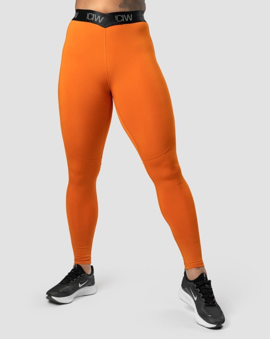 Naiset ICIW Trikoot & Leggingsit | Ultimate Training V-Shape Tights Amber