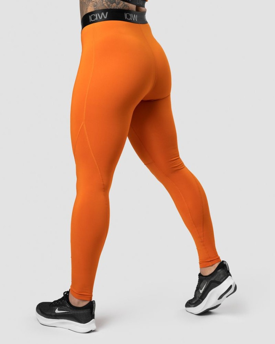Naiset ICIW Trikoot & Leggingsit | Ultimate Training V-Shape Tights Amber