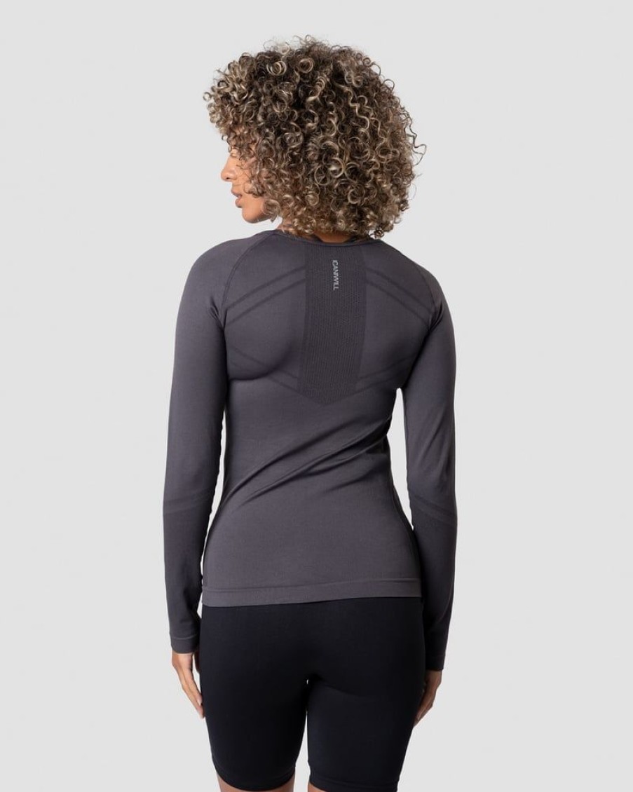 Naiset ICIW Seamless | Everyday Seamless Ls Graphite