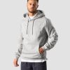 Miehet ICIW Pitkahihaiset Paidat | Everyday Hoodie Side Logo Men Light Grey Melange